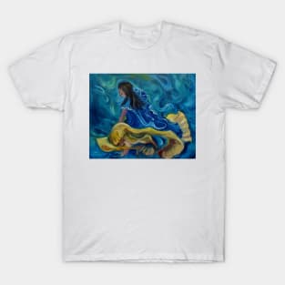 Gypsy Dancer blue T-Shirt